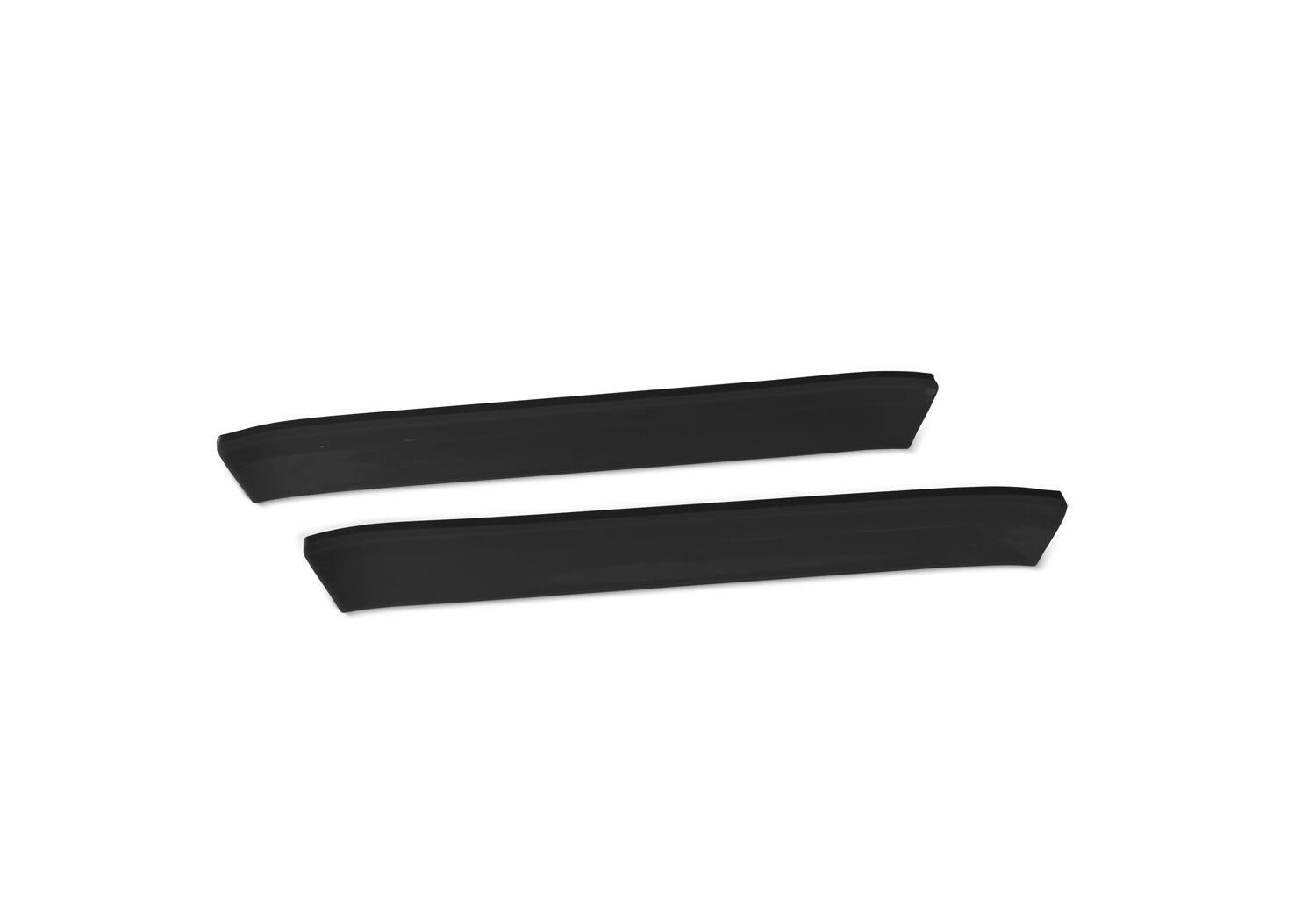 twee zwarte langwerpige beschermstrips Traxxas TRX10825-BLK Black Side Skirts - twee zwarte