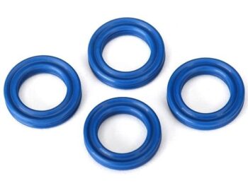 Traxxas TRX8593 X-ring seals, 6x9.6mm (4) - vier blauwe, rubberen