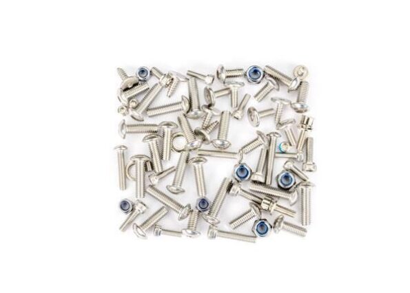Traxxas TRX5746R Hardware kit, stainless steel, Spartan/DCB M41 (contains all stainless steel hardware used on Spartan and DCB M41)