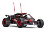 zwarte rode traxxas rc desert buggy