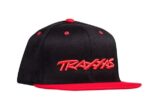 zwarte rode traxxas snapback pet