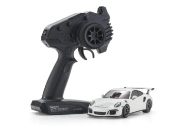 Kyosho 32358W Mini-Z Mini-Z MR04 RWD Porsche 911 GT3 RS White (N-RM/KT531P) Readyset RTR - witte Porsche