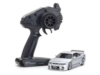 Kyosho 32659S Mini-Z AWD Nissan Skyline GT-R R33 Nismo Silver (MA020N-L) Readyset RTR