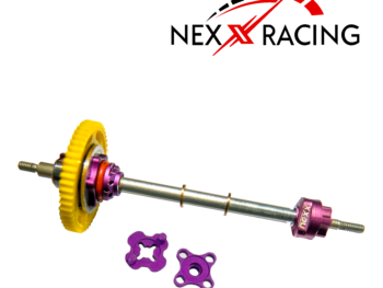 Nexx racing NX-650-P Nexx Racing Mini-Z 2WD MR03/mr04 Dual Function Difference Combo Purple