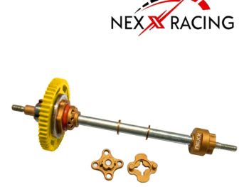 Nexx racing NX-650-Y Nexx Racing Mini-Z 2WD MR03/mr04 Dual Function Difference Combo Gold,