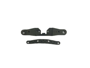 XBILITY RC XB-140 Xbility Carbon Caster Plaat (3 Graden) voor XB-SF Front (1st)