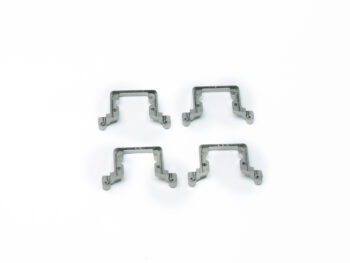 XBILITY RC XB-160 Xbility Front Flex Control Kit for XB-SF Carbon Chassis (1 Set) - vier zilverkleurige