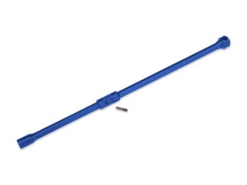 Traxxas TRX7455X-BLUE Traxxas TRX7455X-BLUE Driveshaft, center, plastic (blue)/ screw pin