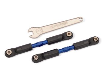 Traxxas TRX7493-BLUE Traxxas TRX7493-BLUE Turnbuckles, camber links or toe links, long (steel, blue) (2) (assembled with rod