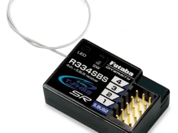 Futaba FPR334SBS Receiver R334SBS 4CH S.BUS2 T-FHSS-SR Diversity