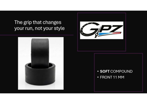 GPZ 11-SOFT SOFT front tires 11 mm ( 2 Pcs )