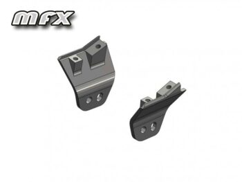Atomic MFX-06 MFX Rear Wing mout (L+R) (aluminium) - twee