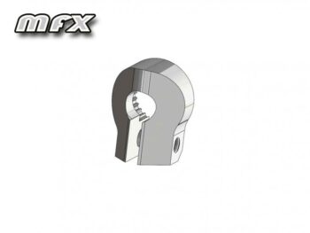 Atomic MFX-13 MFX servo saver clamp (AGF A06CLS 20T - een zilverkleurige metalen klem