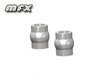 Atomic MFX-24 MFX shock 3.5 hollow Ball (2pcs) - twee zilver