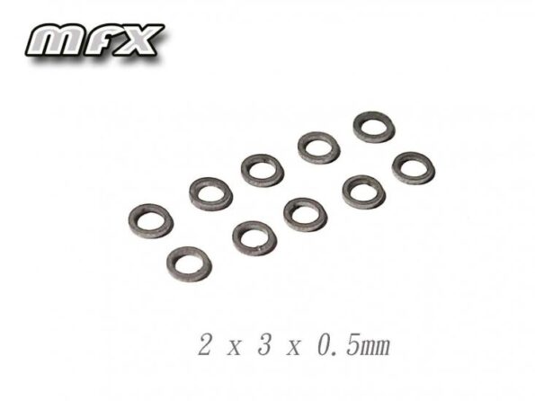 Atomic MFX-27 Stalen Shim 2 x 3 x 0.5 (10 stuks)