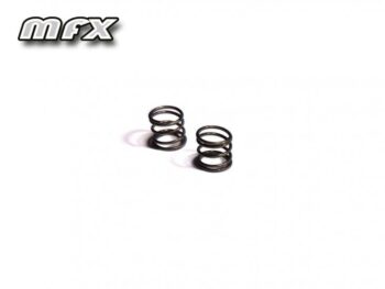 Atomic MFX-UP02M MFX Front spring (Medium-No Paint) - twee kleine, donkergrij