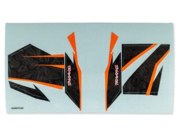 Traxxas TRX12017-BLK Traxxas TRX12017-BLK TXC-4M Black Body Decals