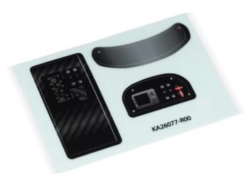Traxxas TRX12018 Traxxas TRX12018 TXC-4M Interior Decal Sheet