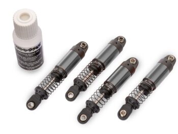 Traxxas TRX12060-GRAY Traxxas TRX12060-GRAY Gray Aluminum GTM Pro Shocks with Springs (4)
