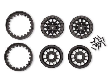 Traxxas TRX12071 Traxxas TRX12071 Black 1.3" Method Race Beadlock Wheels (2)