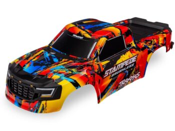 Traxxas TRX13611-SLRF Traxxas TRX13611-SLRF Stampede 2WD Brushless Solar Flare Clipless Body