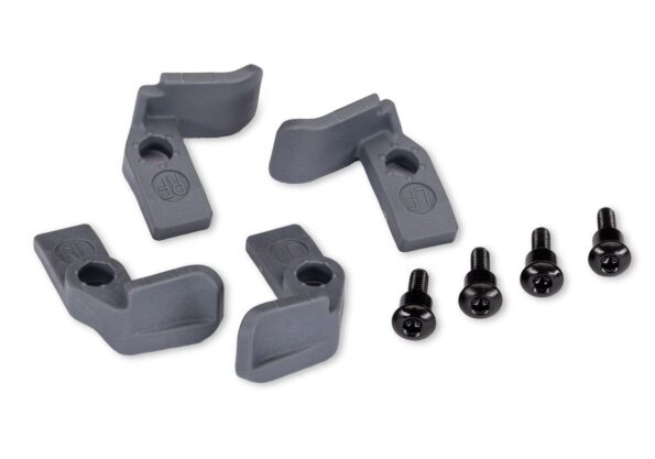 Traxxas TRX13620 Locks, body mount, Bash Lock (slate gray) (front & rear, left & right)/ 3x11mm SS (4) (fits #13611 body)