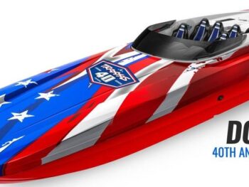Traxxas TRX57046-4-40TH DCB M41 Catamaran Race Boat TQi TSM, 40th year anniversary edition